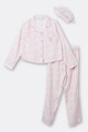 RIVER ISLAND Set de pijama din satin si masca pentru dormit - 3 piese Fete