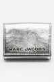 Marc Jacobs Portofel de piele ecologica cu aspect metalic Femei