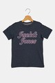 Jack & Jones Тениска с овално деколте и лого Момчета
