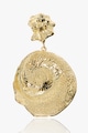 MOOGU Cercei de argint veritabil placati cu aur, in forma de scoica Femei