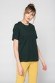 BOSS Тениска Ecosa от органичен памук с овално деколте Жени