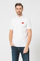 HUGO Tricou polo slim fit cu aplicatie logo Dereso Barbati