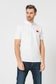 HUGO Tricou polo slim fit cu aplicatie logo Dereso Barbati