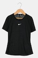 Nike Tricou cu tehnologie Dri-Fit si imprimeu logo pentru fitness One Fete