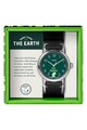 Timex Кварцов часовник Essential с кожена каишка - 40 мм Мъже