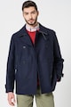 Lacoste Gyapjútartalmú kabát hajtókás gallérral férfi
