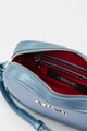 Replay Geanta crossbody de piele ecologica saffiano cu aplicatie logo metalica Femei