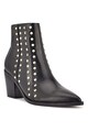 NINE WEST Botine cowboy de piele ecologica cu tinte What Femei