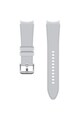Samsung Curea smartwatch  Sport Band pentru Galaxy Watch4/Watch4 Classic 20mm M/L, Silver Femei