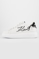 Karl Lagerfeld Кожени спортни обувки Kapri с лого с шевове Жени