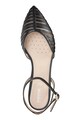 Geox Обувки от импрегнирана кожа с каишка на глезена Жени