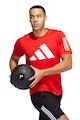 adidas Performance Фитнес тениска с лого Мъже