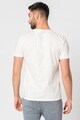 BLEND Tricou cu decolteu la baza gatului si model grafic Barbati