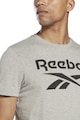 Reebok Tricou cu logo, pentru fitness Barbati