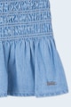 Pepe Jeans London Tricou cu segment cu fronseuri elastice Fete