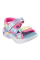 Skechers Unicorn Dream tépőzáras colorblock dizájnú szandál Lány