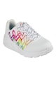 Skechers Pantofi sport cu model Uno Lite Love Brig Fete