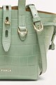 Furla Geanta crossbody din piele cu aspect de piele de crocodil Basrfua Femei