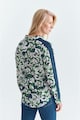 Tatuum Bluza cu model floral si segmente contrastante Nilana Femei