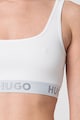 HUGO Sporty brassiere fazonú melltartó logós csíkkal női