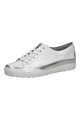 Caprice Pantofi sport low-top de piele cu garnituri metalizate Femei