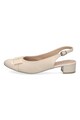 Caprice Pantofi slingback cu aplicatie funda Femei