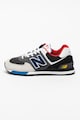 New Balance 574 nyersbőr és hálós anyagú sneaker férfi