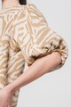 b.young Bytroya állatmintás ruha puffos ujjakkal női