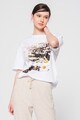 ICHI Jebell fotómintás organikuspamut póló női