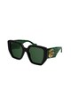 Gucci Правоъгълни слънчеви очила с плътни стъкла Жени