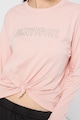 DKNY Bluza cu detaliu innodat, pentru fitness Femei