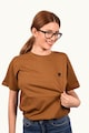 PORC Унисекс памучна тениска Essential с лого Жени