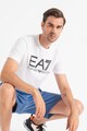 EA7 Kerek nyakú logómintás póló férfi