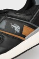 U.S. Polo Assn. Pantofi sport de piele ecologica si plasa Burgos 2FX Barbati