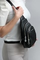 Silver&Polo Texturált keresztpántos táska női