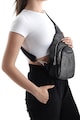 Silver&Polo Keresztpántos texturált hátizsák női