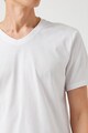 KOTON Тениска със стандартна кройка и шпиц деколте Мъже