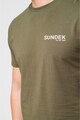 Sundek Tricou de bumbac cu decolteu la baza gatului Barbati