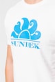 Sundek Тениска New Simeon с овално деколте и лого Мъже