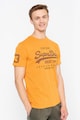 SUPERDRY Tricou cu decolteu la baza gatului si imprimeu logo Vintage Barbati