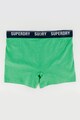 SUPERDRY Set de boxeri din amestec de bumbac organic cu banda logo in talie - 3 perechi Barbati