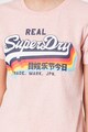 SUPERDRY Tricou de bumbac cu imprimeu logo Femei