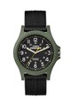 Timex Ceas negru cu verde militar Acadia Barbati