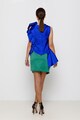 Marie Ollie Concept Асиметрична сатинирана блуза Жени