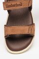 Timberland Sandale de piele nabuc cu velcro Nubble Baieti