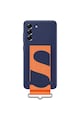 Samsung Husa de protectie  Silicone Cover with Strap pentru Galaxy S21 FE 5G Barbati