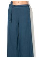 Silvian Heach Denim Fusta-pantalon maxi albastra din denim Femei