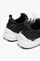 Emporio Armani Спортни обувки от еко кожа с мрежести зони Жени