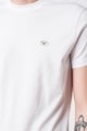 Emporio Armani Kerek nyakú póló diszkrét logós foltrátéttel férfi