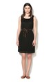 b.young Rochie neagra cu cordon maro Rilona Femei